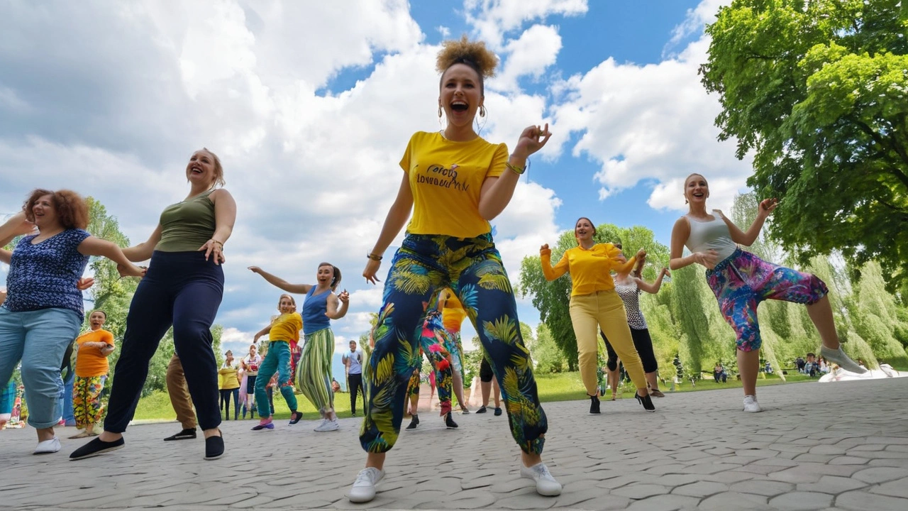 Танцевальный флешмоб 'Фиолетовый вальс' пройдет в Парке Сокольники
